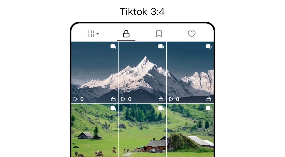 Tiktok grid maker